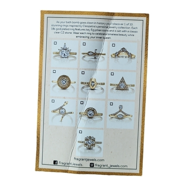 FRAGRANT JEWELS Cleopatra Candle and Bath Bomb Set NIB - Picture 5 of 7